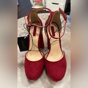 Forever 21 Women's Red Heels